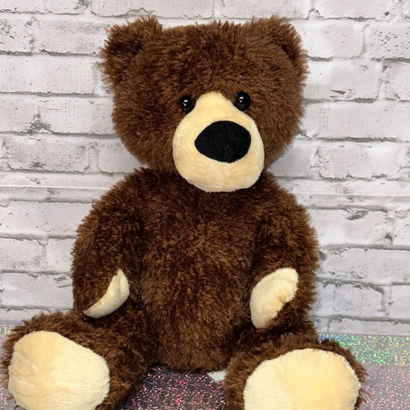 Bear Forces of America TEDDY BEAR Plush Vintage 1989 Brown Tan Stuffed Animal - Picture 1 of 9